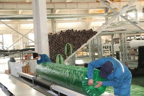 泰安諾聯工程材料有限公司單產“高”，一往無前助“起